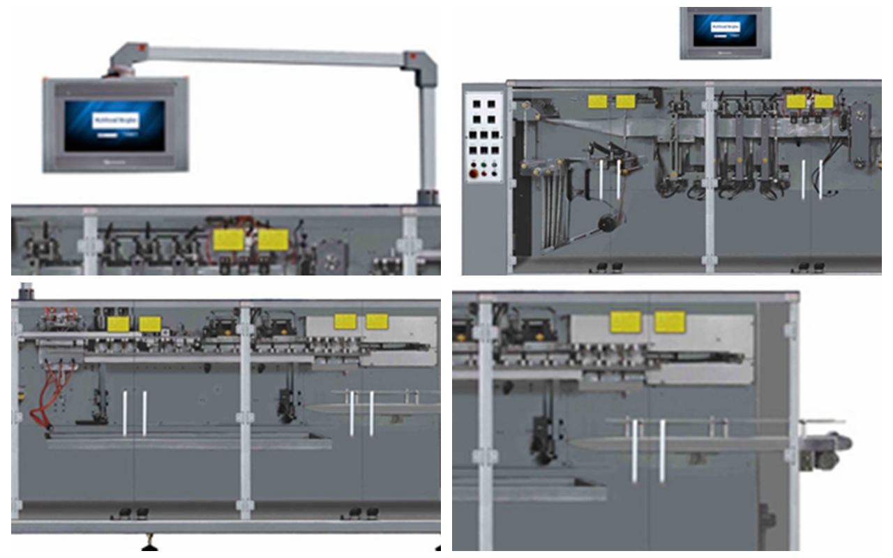 High speed horizontal bag feeding machine